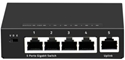Cudy GS105 - 5-Port Gigabit Metal Switch 5 10/100/1000M Rj45 Ports Desktop Metal Case Power Saving Plug