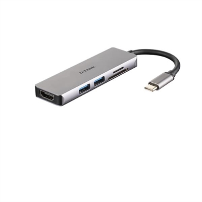 D-Link DUB-M530 D-Link Dub-M530. Tecnología De Conectividad: Alámbrico, Interfaz De Host: Usb 3.0 (3. Gen ) Type-C. Color Del Producto: Aluminio, Negro, Tarjetas De Memoria Compatibles: Microsd (Transflash),Sd,Sdhc,Sdxc, Velocidad De Transferencia De Datos: 5 Gbit/S. Alimentación: Cc. Otros Sistemas Operativos Soportados: Cromo. Ancho: 96 Mm, Profundidad: 29 Mm, Altura: 9 MmEspecificaciones TécnicasPuertos E Interfaces Tecnología De Conectividad: AlámbricoInterfaz De Host: Usb 3.0 (3. Gen ) Type-CCantidad De Puertos Tipo A Usb 3.2 Gen (3. Gen ): 2Número De Puertos Hdmi: Versión Hdmi:.4Desempeño Color Del Producto: Aluminio, NegroDispone De Tarjeta De Lectura Integrada Tarjetas De Memoria Compatibles: Microsd (Transflash),Sd,Sdhc,SdxcVelocidad De Transferencia De Datos: 5 Gbit/SResolución (Máxima Digital): 4096 X 260 PixelesDispone De Conectar Y Usar (Plug And Play) Material De La Carcasa: AluminioCertificación: Ce, Ic, Fcc, RcmControl De Energía Alimentación: CcSoftware Dispone De Sistema Operativo Windows Soportado Dispone De Sistema Operativo Mac Soportado Otros Sistemas Operativos Soportados: CromoPeso Y Dimensiones Ancho: 96 MmProfundidad: 29 MmAltura: 9 MmPeso: 42 G