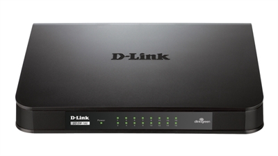D-Link GO-SW-16G 16-Port Unmanaged Gigabit Switch - Puertos Lan: 16 N; Tipo Y Velocidad Puertos Lan: Rj-45 10/100/1000 Mbps; Power Over Ethernet (Poe): No; Gestión: Unmanaged; No. Puertos Uplink: 0; Soporte Routing: No; No. Puertos Poe: 0