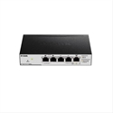 D-Link DGS-1100-05PDV2 - D-Link DGS 1100-05PDV2 - Conmutador - inteligente - 5 x 10/100/1000 (2 PoE) - sobremesa - 