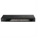D-Link DGS-1520-28 - 24 Ports Ge + 2 10Ge Ports + 2 Sfp+ Smart Managed Switch - Puertos Lan: 24 N; Tipo Y Veloc