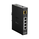 D-Link DIS-100G-5PSW - D-Link DIS 100G-5PSW - Conmutador - sin gestionar - 4 x 10/100/1000 (PoE+) + 1 x Gigabit S