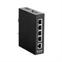 D-Link DIS-100G-5W - 5 Port Unmanaged Switch Ind No Poe - Puertos Lan: 5 N; Tipo Y Velocidad Puertos Lan: Rj-45