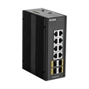 D-Link DIS-300G-12SW - D-Link DIS 300G-12SW - Conmutador - Gestionado - 8 x 10/100/1000 + 4 x 100/1000 SFP - mont