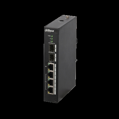 Dahua 1.0.01.20.10190 Dahua Technology PFS4206-4P-96. Tipo de interruptor: Gestionado, Capa del interruptor: L2. Puertos tipo básico de conmutación RJ-45 Ethernet: Fast Ethernet (10/100), Cantidad de puertos básicos de conmutación RJ-45 Ethernet: 4. Bidireccional completo (Full duplex). Tabla de direcciones MAC: 8000 entradas, Capacidad de conmutación: 6,8 Gbit/s. Estándares de red: IEEE 802.1D, IEEE 802.1s, IEEE 802.3, IEEE 802.3ab, IEEE 802.3af, IEEE 802.3at, IEEE 802.3u, IEEE.... Voltaje de entrada DC: 48 - 57 V. Energía sobre Ethernet (PoE)