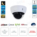 Dahua 1.0.01.04.40155-9004 - Cámara Dahua - IPC-HDBW2841E-S - Domo IP POE ONVIF - Resolución 4K Ultra HD 8MP - Lente fi