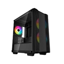 Deepcool R-CC360-BKAPM3-G-1 - TORRE M-ATX DEEPCOOL CC360 ARGB BLACK CRIST TEMP VENT ARGB: 2X120MM FRO 1X120MM TRA