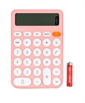 Deli EM124 - Calculadora De Bolsillo Em124 Deli De 12 Digitos. Alimentacii¿½N A Pilas Aaa Y Pantalla Gr