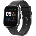 Denver SW-164BLACK - Reloj Inteligente Bluetooth Con Sensor De Temperatura Corporal Y FrecuenciaCardíaca Pantal