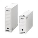 Dequa 41421 - Cajas De Archivo Definitivo Fabricadas En Carton Ondulado. Gran Resistencia. Las Medidas S