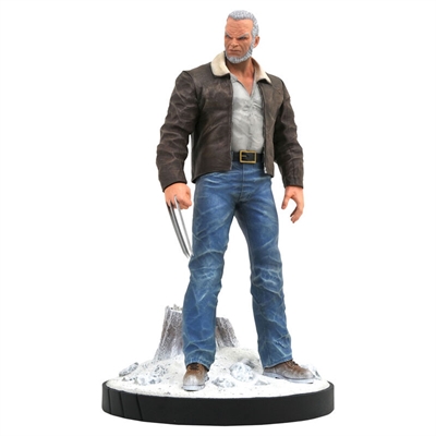 Diamond-Collection MV201914 Diamond Select Toys Presenta Para La Colección Marvel Comic PremierCollectión La Estatua De Viejo Logan - El Canadiense X - Man. LobeznoEnvejece Y Mejora En Esta Estatua De Resina - Basada En Un Diseño DeShawn Knapp Y Esculpida Por Mat...