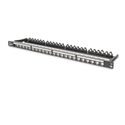 Digitus-By-Assmann DN-91422 - Digitus Modular Patch Panel Shielded 24-Port Label Field 0.5U Rack Mount Color Black Ral 9