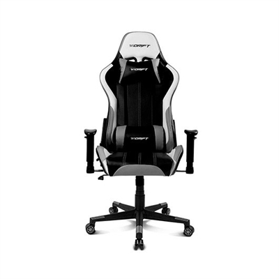 Drift DR175GRAY SILLA GAMING DRIFT DR175 GRIS INCLUYE COJINES CERVICAL Y LUMBAR
