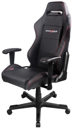 Dxracer OH/DE03/N DXRacer OH/DE03/N. Tipo de asiento: Asiento acolchado, Tipo de respaldo: Respaldo acolchado, Color del asiento: Negro. Altura (máx.): 132,1 cm, Ancho: 685,8 mm, Profundidad: 558,8 mm