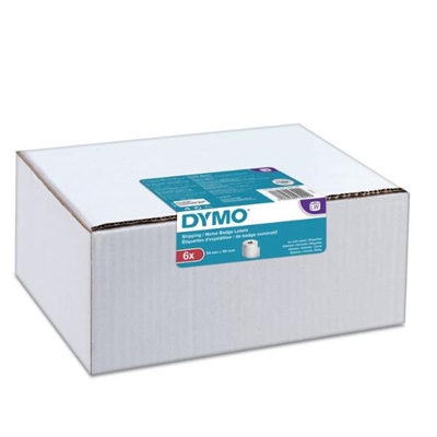 Dymo 2093092 Lw Etiquetas Dymo Lw Env O 54X101 Mm-Value Pack (6 Rollos) - Ancho: 101 Mm; Largo: 54 Mm; Tipología: Envíos; Color: Blanco; Adhesivas: Sí; Unidad De Venta: Caja; Número De Etiquetas: 1.320