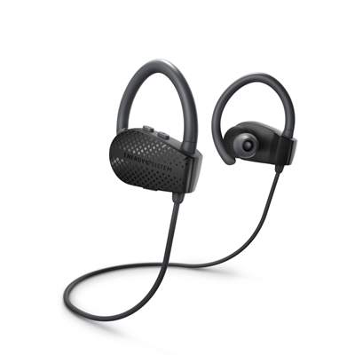 Energy-Sistem 451777 Energy Sport 1+ - Auriculares internos con micro - en oreja - montaje detrás del cuello - Bluetooth - inalámbrico - oscuro