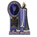 Enesco 6013067 - Enesco Presenta Esta Figura Decorativa Blancanieves Y Los 7 Enanitos (Reina Con Espejo) Ta