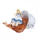 Enesco 6013126 - Enesco Presenta Esta Figura Decorativa Alicia En El País De Las Maravillas (Alicia Taza Té
