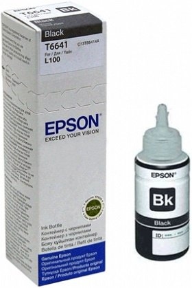 Epson C13T664140 70Ml Epson Ecotank L355/L555/Et-2500/2550/4500 Bote Negro 4.000 Paginas