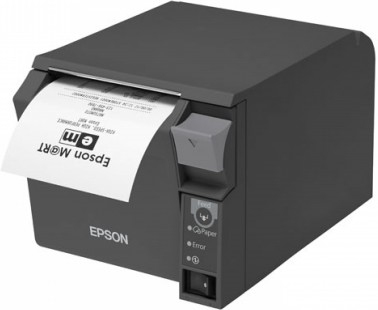 Epson C31CD38024C0 Impresora Rápida De Tickets Y De Carga FrontalLa Tm - T70ii Es Una Impresora Térmica Fiable Para Recibos Que Puede Manejarse Desde La Parte Delantera Ya Que Dispone De Carga De Papel Frontal. Con Un Tamaño Reducido Y Controles De ...