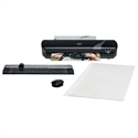 Esselte 4410036 - Kit Que Incluye Una Plastifi Cadora Gbc Inspire A4 Color Negro Un Recortador De Esquinas P