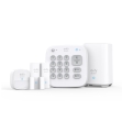 Eufy T8990321 Eufy Security 5 piezas Smart Home Set, sistema de seguridad inteligente para el hogar, con cerradura de puerta, sensor de movimiento, 2 sensores de robo, sistema de alarma, compatible con eufyCam. Color del producto: Blanco, Tipo de notificación de alerta: GSM, SMS. Interfaz de la unidad de control central: RF inalámbrico, Tecnología de conectividad de la unidad de control central: Wi-Fi, Wi-Fi estándares: 802.11b, 802.11g, Wi-Fi 4 (802.11n). Interfaz del sensor de la puerta/ventana: RF inalámbrico, Tecnología de conectividad del sensor de la puerta/ventana: Wi-Fi, Temperatura operativa del sensor de la puerta/ventana (T-T): -10 - 50 °C. Interfaz de la alarma: RF inalámbrico, Tecnología de conectividad de la alarma: Wi-Fi, Tipo de batería de la alarma: CR123A. Tipo de embalaje: Caja