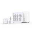 Eufy T8990321 Eufy Security 5 piezas Smart Home Set, sistema de seguridad inteligente para el hogar, con cerradura de puerta, sensor de movimiento, 2 sensores de robo, sistema de alarma, compatible con eufyCam. Color del producto: Blanco, Tipo de notificación de alerta: GSM, SMS. Interfaz de la unidad de control central: RF inalámbrico, Tecnología de conectividad de la unidad de control central: Wi-Fi, Wi-Fi estándares: 802.11b, 802.11g, Wi-Fi 4 (802.11n). Interfaz del sensor de la puerta/ventana: RF inalámbrico, Tecnología de conectividad del sensor de la puerta/ventana: Wi-Fi, Temperatura operativa del sensor de la puerta/ventana (T-T): -10 - 50 °C. Tecnología de conectividad de la alarma: Wi-Fi, Temperatura de funcionamiento de la alarma (T-T): -10 - 50 °C, Dimensiones de la alarma (Ancho x Profundidad x Altura): 56,2 x 22 x 56,2 mm. Tipo de embalaje: Caja