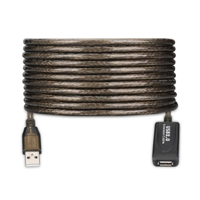 Ewent EW1021 Desea conectar su dispositivo USB pero el cable es demasiado corto, el amplificador de señal USB EW1021 de Ewent le permitirá amplificar la señal USB hasta una distancia de 10 metros.