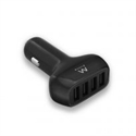 Ewent EW1354 - Cargador De Coche Usb De 9 -6 A Con 4 Puertos UsbEw1354Capacidad Para Cargar Hasta 4 Teléf