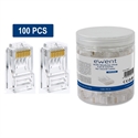 Ewent IM1205 - Conector Modular Cat 6 U - Utp Para Cable Redondo - 100 UnidadIm1205  Para Cable Sólido Ca