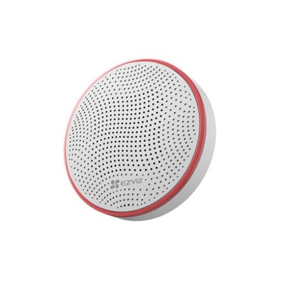 Ezviz CS-T9C-A0-BG EZVIZ T9C. Tipo: Sirena inalámbrica, Colocación está disponible: Exterior, Distancia de funcionamiento máximo: 200 m. Fuente de energía: Batería, Tipo de batería: CR123A. Diámetro: 13,4 cm, Peso: 437,54 g, Peso del paquete: 647,5 g