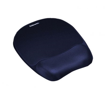 Fellowes 9172801 Alfombrilla Para Raton Fellowes Con Reposamu Ecas De Espuma Memory Foam Azul 230X196x20 Mm - Reposamanos: Sí; Color: Azul; Material: Microfibra*; Unidad Por Paquete: 1 Nr; Anchura: 0 Mm; Longitud: 0 Mm