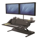 Fellowes 8081001 - ESTACIÃ“N DE TRABAJO FELLOWES LOTUS DX NEGRO COMPATIBLE UNO O DOS MONITORES 13.97X83.19X61