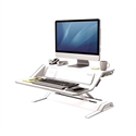Fellowes 8081101 - ESTACIÃ“N DE TRABAJO FELLOWES LOTUS DX BLANCO COMPATIBLE UNO O DOS MONITORES 13.97X83.19X6