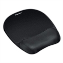 Fellowes 9176501 - Alfombrilla Para Raton Fellowes Con Reposamu Ecas De Espuma Memory Foam Negro 230X196x20 M