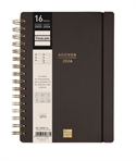 Finocam 627400126 - Agenda de diseño sofisticado y elegante, con tapa dura de tacto suave y detalles de estamp