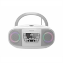 Fonestar BOOM-GO-B - RADIO CD FONESTAR BOOM-GO-B BLANCO CD PLAYER USB MP3 PLAYER FM RADIO RGB
