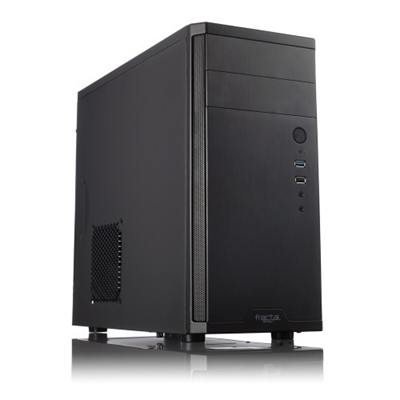 Fractal-Design FD-CA-CORE-1100-BL Fractal Design CORE 1100. Factor de forma: Mini Tower, Tipo: PC, Color del producto: Negro. Ubicación de fuente de alimentación: Fondo, Factores de forma de la fuente de alimentación compatibles: ATX. Ventiladores frontales instalados: 1x 120 mm, Diámetro de ventiladores frontales soportados: 120 mm, Diámetro de ventiladores secundarios soportados: 120 mm. Tamaños de disco duro soportados: 2.5,3.5. Ancho: 175 mm, Profundidad: 410 mm, Altura: 358 mm