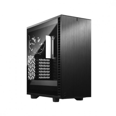 Fractal-Design FD-C-DEF7C-03 Fractal Design Define 7 Compact. Factor de forma: Midi Tower, Tipo: PC, Material: Acero, Vidrio templado. Factores de forma de la fuente de alimentación compatibles: ATX. Ventiladores frontales instalados: 1x 140 mm, Diámetro de ventiladores frontales soportados: 120,140 mm, Ventiladores traseros instalados: 1x 120 mm. Tamaños de disco duro soportados: 2.5,3.5. Ancho: 210 mm, Profundidad: 427 mm, Altura: 474 mm