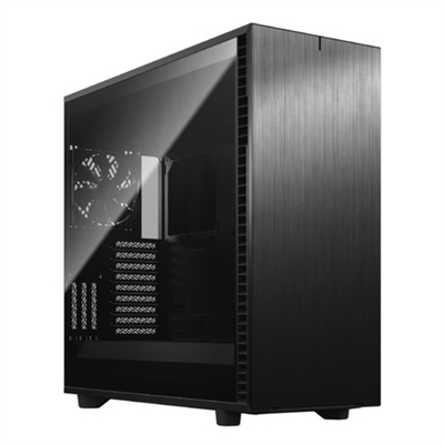 Fractal-Design FD-C-DEF7X-03 Fractal Design Define 7 XL. Factor de forma: Midi Tower, Tipo: PC, Material: Acero. Factores de forma de la fuente de alimentación compatibles: ATX. Diámetro de ventiladores frontales soportados: 120,140 mm, Diámetro de ventiladores traseros soportados: 120,140 mm, Diámetros de ventiladores superiores soportados: 120,140 mm. Ancho: 240 mm, Profundidad: 604 mm, Altura: 566 mm. Ancho del paquete: 357 mm, Profundidad del paquete: 646 mm, Altura del paquete: 708 mm