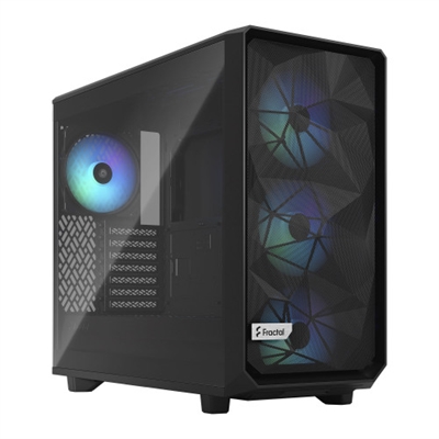 Fractal-Design FD-C-MEL2A-05 Fractal Design Meshify 2 Lite. Tipo: PC, Color del producto: Negro, Formas de factor de tarjeta madre soportadas: ATX, EATX, micro ATX, Mini-ITX. Factores de forma de la fuente de alimentación compatibles: ATX. Ventiladores frontales instalados: 3x 140 mm, Diámetro de ventiladores frontales soportados: 120,140 mm, Ventiladores traseros instalados: 1x 140 mm. Tamaños de disco duro soportados: 2.5,3.5, Factor de forma de disco SSD: 2.5. Ancho: 240 mm, Profundidad: 542 mm, Altura: 474 mm