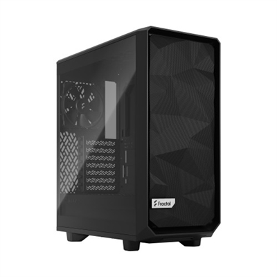 Fractal-Design FD-C-MEL2C-03 Fractal Design Meshify 2 Compact Lite. Tipo: PC, Color del producto: Negro, Formas de factor de tarjeta madre soportadas: ATX, micro ATX, Mini-ITX. Factores de forma de la fuente de alimentación compatibles: ATX. Ventiladores frontales instalados: 2x 140 mm, Diámetro de ventiladores frontales soportados: 120,140 mm, Diámetro de ventiladores traseros soportados: 120 mm. Tamaños de disco duro soportados: 2.5,3.5, Factor de forma de disco SSD: 2.5. Ancho: 210 mm, Profundidad: 424 mm, Altura: 475 mm