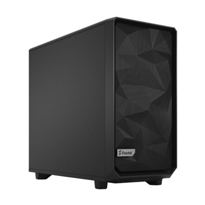 Fractal-Design FD-C-MES2A-01 Fractal Design Meshify 2. Tipo: PC, Material: Acero, Color del producto: Negro. Factores de forma de la fuente de alimentación compatibles: ATX. Ventiladores frontales instalados: 2x 140 mm, Diámetro de ventiladores frontales soportados: 120,140 mm, Ventiladores traseros instalados: 1x 140 mm. Ancho: 240 mm, Profundidad: 542 mm, Altura: 474 mm. Ancho del paquete: 542 mm, Profundidad del paquete: 634 mm, Altura del paquete: 324 mm
