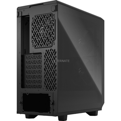 Fractal-Design FD-C-MES2C-03 Fractal Design Meshify 2 Compact. Tipo: PC, Material: Acero, Vidrio templado, Color del producto: Negro. Factores de forma de la fuente de alimentación compatibles: ATX. Ventiladores frontales instalados: 2x 140 mm, Diámetro de ventiladores frontales soportados: 120,140 mm, Ventiladores traseros instalados: 1x 120 mm. Tamaños de disco duro soportados: 2.5,3.5. Ancho: 210 mm, Profundidad: 424 mm, Altura: 475 mm
