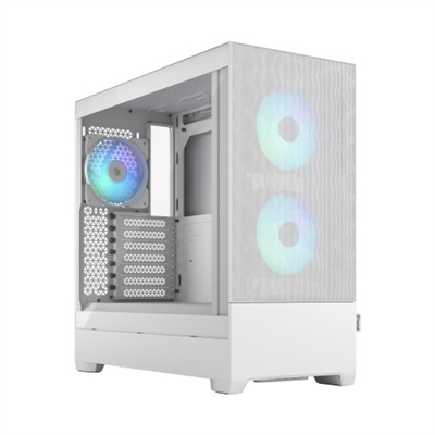 Fractal-Design FD-C-POR1A-01 Fractal Design Pop Air. Tipo: PC, Color del producto: Blanco, Formas de factor de tarjeta madre soportadas: ATX, micro ATX, Mini-ITX. Factores de forma de la fuente de alimentación compatibles: ATX. Ventiladores frontales instalados: 2x 120 mm, Diámetro de ventiladores frontales soportados: 120,140 mm, Ventiladores traseros instalados: 1x 120 mm. Tamaños de disco duro soportados: 2.5,3.5, Factor de forma de disco SSD: 2.5. Ancho: 215 mm, Profundidad: 473,5 mm, Altura: 454 mm