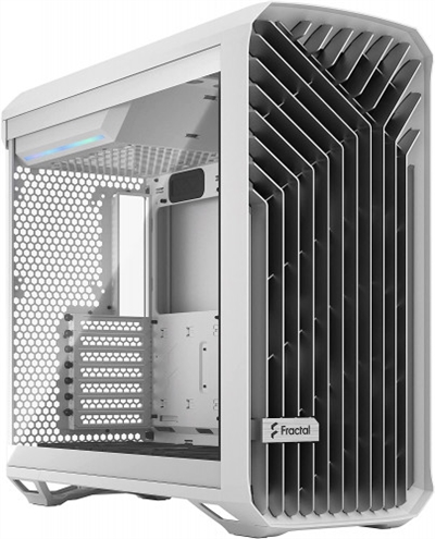 Fractal-Design FD-C-TOR1A-03 Fractal Design Torrent. Tipo: PC, Color del producto: Blanco, Formas de factor de tarjeta madre soportadas: ATX, EATX, ITX, micro ATX, SSI CEB. Factores de forma de la fuente de alimentación compatibles: ATX. Ventiladores frontales instalados: 2x 180 mm, Diámetro de ventiladores frontales soportados: 120,140,180 mm, Diámetro de ventiladores traseros soportados: 120,140 mm. Tamaños de disco duro soportados: 2.5,3.5, Factor de forma de disco SSD: 2.5. Ancho: 242 mm, Profundidad: 544 mm, Altura: 530 mm