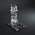 Gamegenic GGS60033ML - Crystal Twister Es Una Torre De Dados Que Te Trae Una Experiencia Verdaderamente Mágica Y 