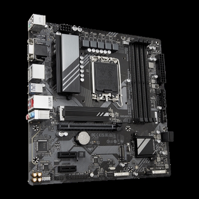 Gigabyte B760M DS3H G10 Gigabyte B760M DS3H. Fabricante de procesador: Intel, Socket de procesador: LGA 1700, Procesador compatible: Intel® Celeron®, Intel® Core™ i3, Intel® Core™ i5, Intel® Core™ i7, Intel® Core™ i9,.... tipos de memoria compatibles: DDR5-SDRAM, Memoria interna máxima: 192 GB, Tipo de ranuras de memoria: DIMM. Interfaces de disco de almacenamiento soportados: M.2, PCI Express 4.0, SATA III, Tipos de unidades de almacenamiento admitidas: HDD & SSD, Niveles RAID: 0, 1, 5, 10. Máxima resolución: 4096 x 2304 Pixeles. Conector USB: USB tipo A, USB Tipo C