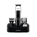 Grundig GMS3240 - BARBERO GRUNDIG MGK 6841 NEGRO SET MULTITRIMMER ACC. PELO BARBA CUERPO 100MIN