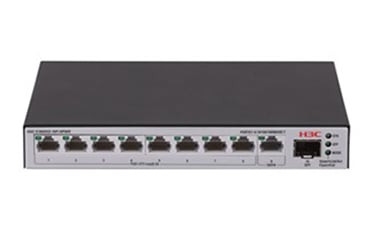 H3c 9801A67W H3C LS-1600V2-10P-HPWR-GL. Tipo de interruptor: Gestionado. Puertos tipo básico de conmutación RJ-45 Ethernet: Gigabit Ethernet (10/100/1000), Cantidad de puertos básicos de conmutación RJ-45 Ethernet: 9. Tabla de direcciones MAC: 4000 entradas, Capacidad de conmutación: 20 Gbit/s. Estándares de red: IEEE 802.3ab, IEEE 802.1ab, IEEE 802.3af, IEEE 802.1p, IEEE 802.3u, IEEE 802.3x, IEEE 802.3at,.... Energía sobre Ethernet (PoE). Montaje en rack